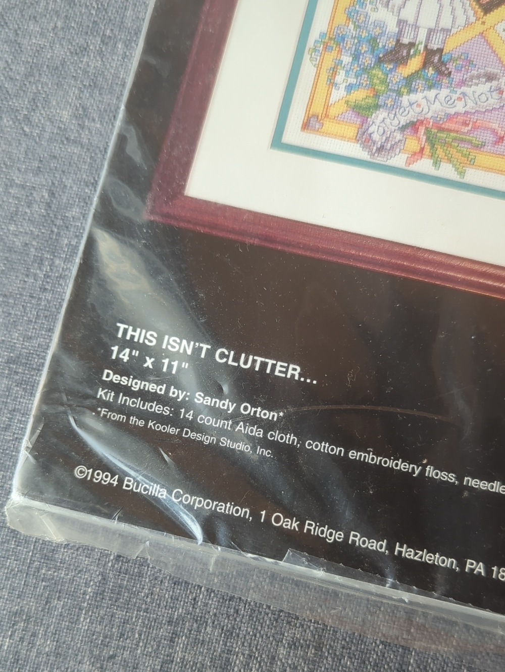 Counted Cross-Stitch Wall Art Kit Bundle Of 2 - Picture 6 of 7